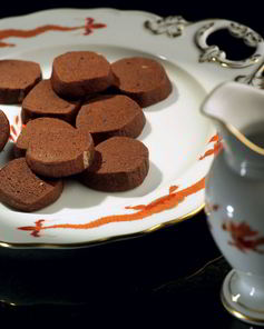 Шоколадно-апельсиновое печенье