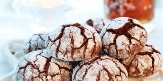 Шоколадно-имбирное печенье