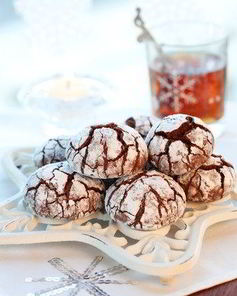 Шоколадно-имбирное печенье