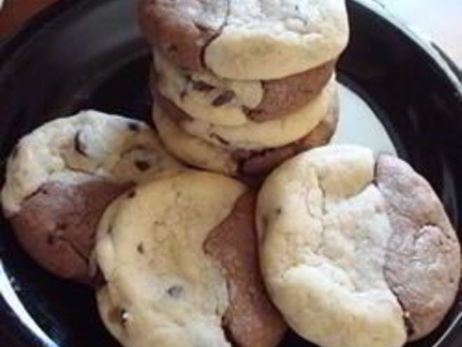 Рецепт шоколадного печенья две половинки