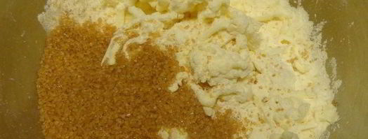 шоколадное печенье с кешью и кремом тоффи. Шаг 2