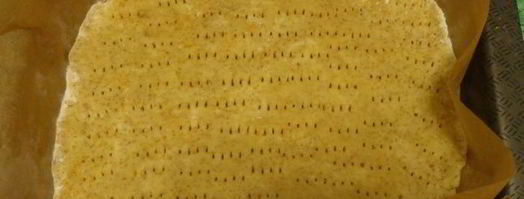 шоколадное печенье с кешью и кремом тоффи. Шаг 4