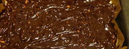 шоколадное печенье с кешью и кремом тоффи. Шаг 9