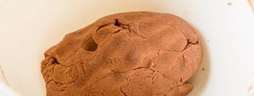 шоколадное песочное печенье с арахисом. Шаг 5