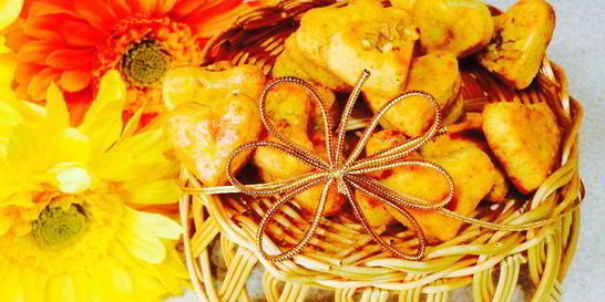 Сырное печенье с кайенским перцем