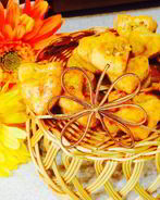 Сырное печенье с кайенским перцем