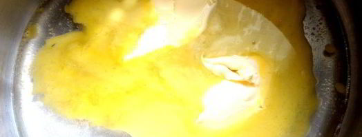 сырное заварное печенье солнечные зайчики. Шаг 4