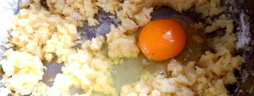 сырное заварное печенье солнечные зайчики. Шаг 7