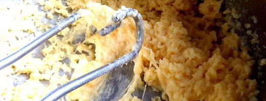 сырное заварное печенье солнечные зайчики. Шаг 9