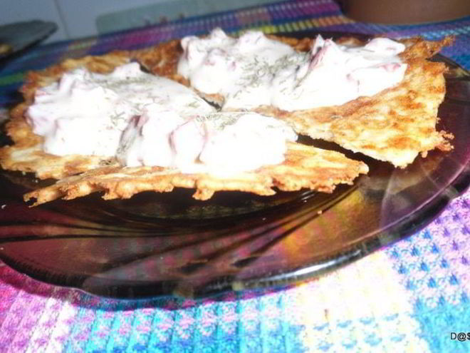 Рецепт сырных крекеров