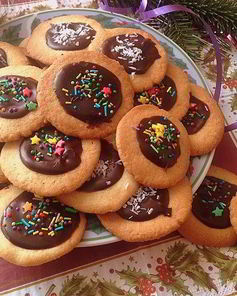 Тонкое лимонное печенье Вкус праздника