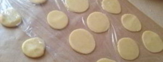 тонкое лимонное печенье вкус праздника. Шаг 8