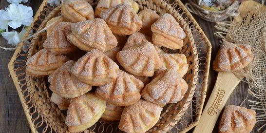 Творожное печенье Гусиные лапки