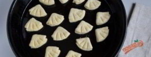 творожное печенье гусиные лапки. Шаг 10