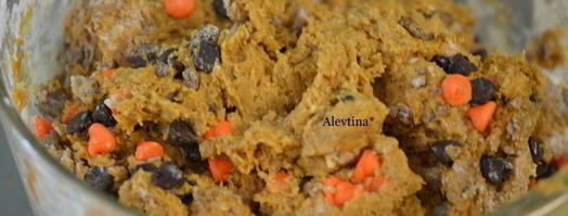 тыквенные печенья в карамельной глазури. Шаг 2