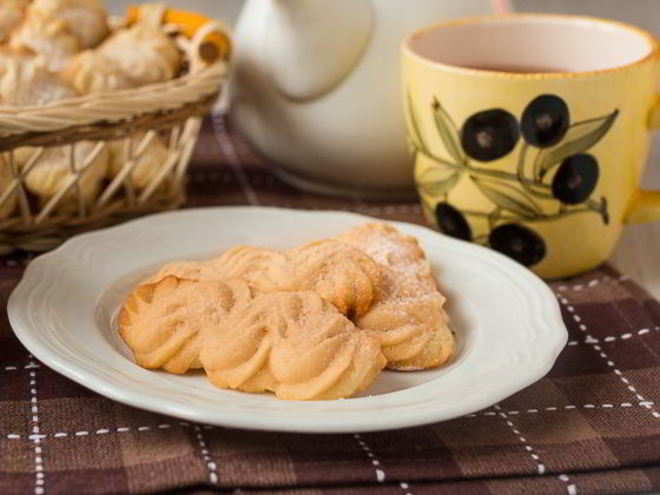 Рецепт ванильного венского печенья