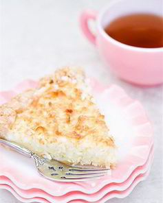 Апельсиново-кокосовый пасхальный пирог