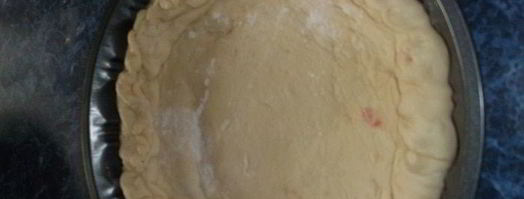 бабушкин пирог с малиновым джемом. Шаг 4