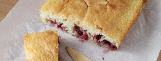 бисквитный пирог с клубникой. Шаг 8