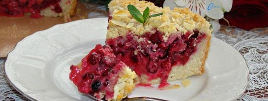 брусничный пирог. Шаг 6