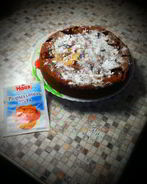 Быстрый пирог со сливами