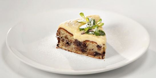 Домашний пирог с рикоттой и лимонным кремом