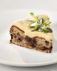 Домашний пирог с рикоттой и лимонным кремом