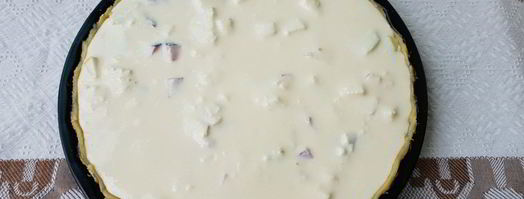 фруктовый творожный пирог. Шаг 4