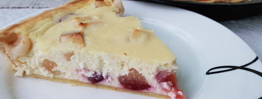 фруктовый творожный пирог. Шаг 5