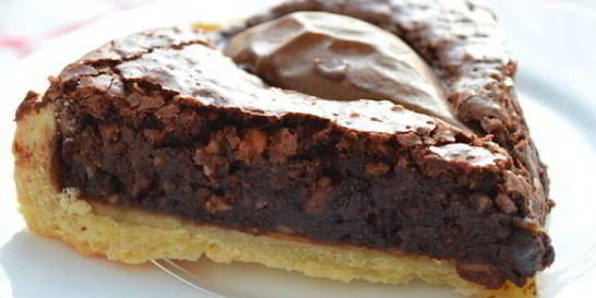 Грушевый пирог с шоколадом