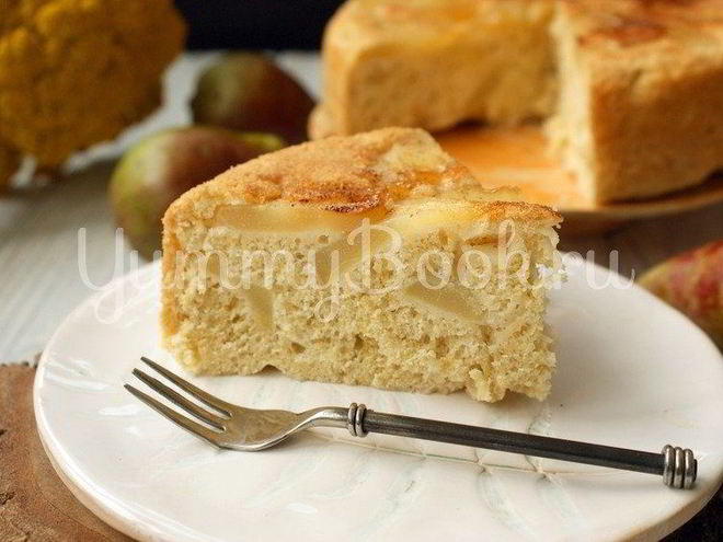 Рецепт грушевого пирога в мультиварке