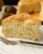 Грушевый пирог в мультиварке