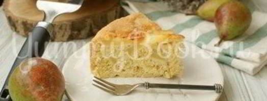 грушевый пирог в мультиварке. Шаг 13