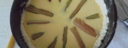 изысканный пирог с ревенем. Шаг 5