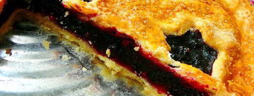 классический черничный пирог. Шаг 10