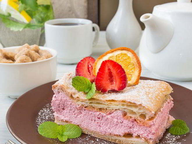 Рецепт клубничной карпатки