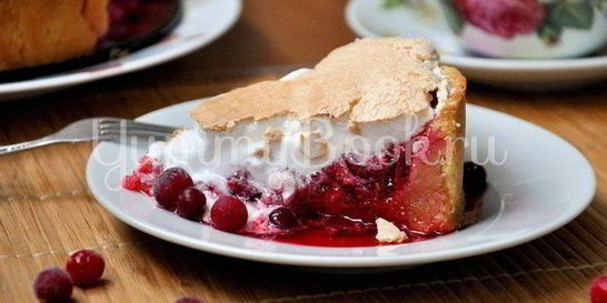 Клюквенный пирог