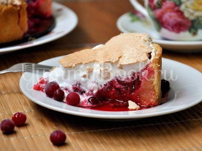 Рецепт клюквенного пирога