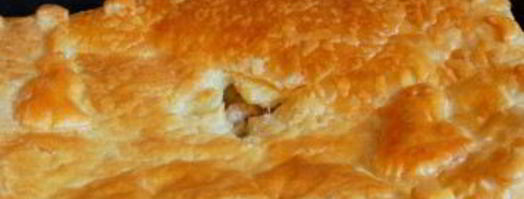 курник из слоеного теста. Шаг 3