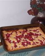 Легкий вишневый пирог