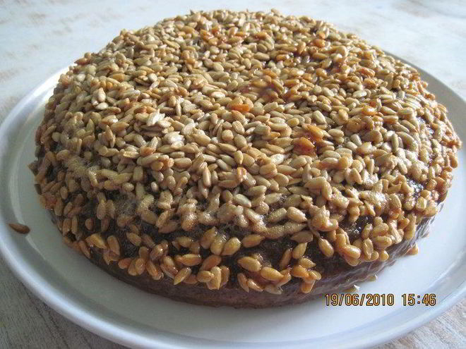 Рецепт макового пирога подсолнух