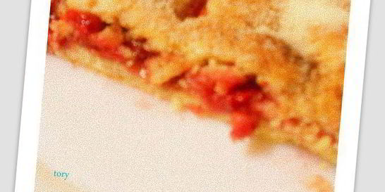 Малиновый пирог