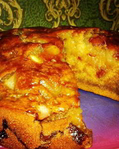 Медово-грушевый пирог