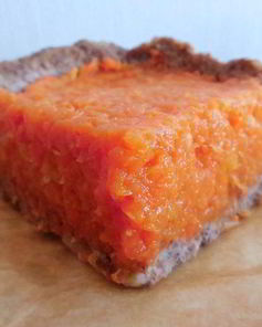 Морковный пирог без выпечки