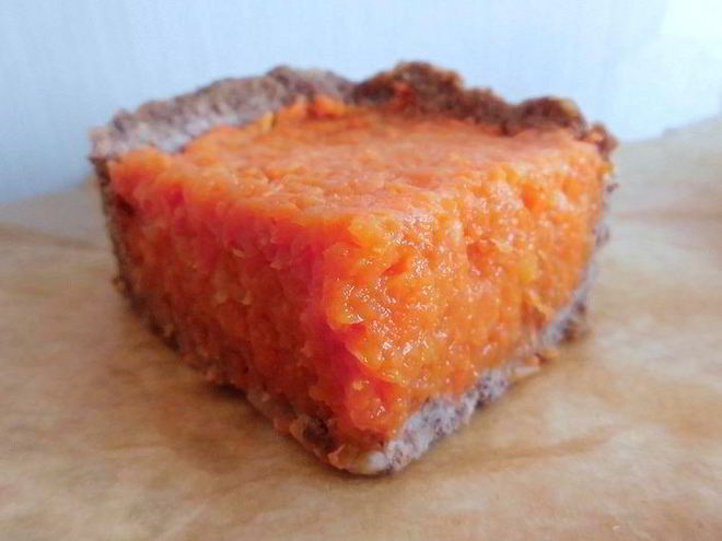 Рецепт морковного пирога без выпечки