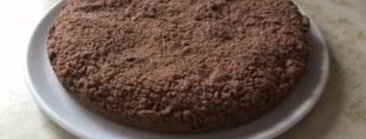 насыпной пирог-пряник. Шаг 8