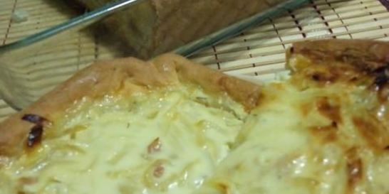 Немецкий луковый пирог