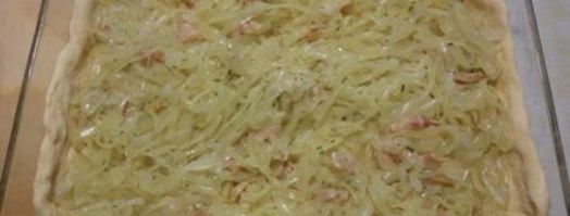 немецкий луковый пирог. Шаг 10