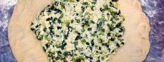 осетинские пироги с зеленым луком. Шаг 27