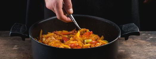 открытый овощной пирог. Шаг 3